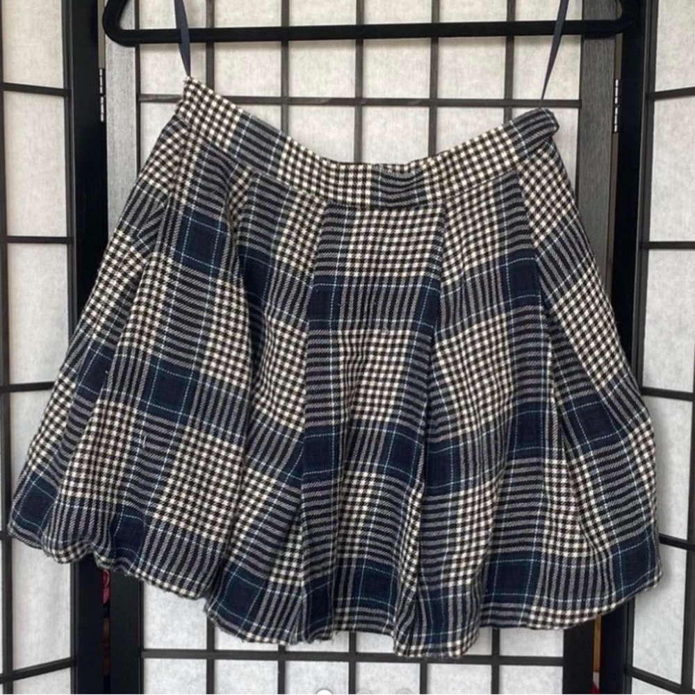 Vivienne Westwood Plaid Bubble Skirt